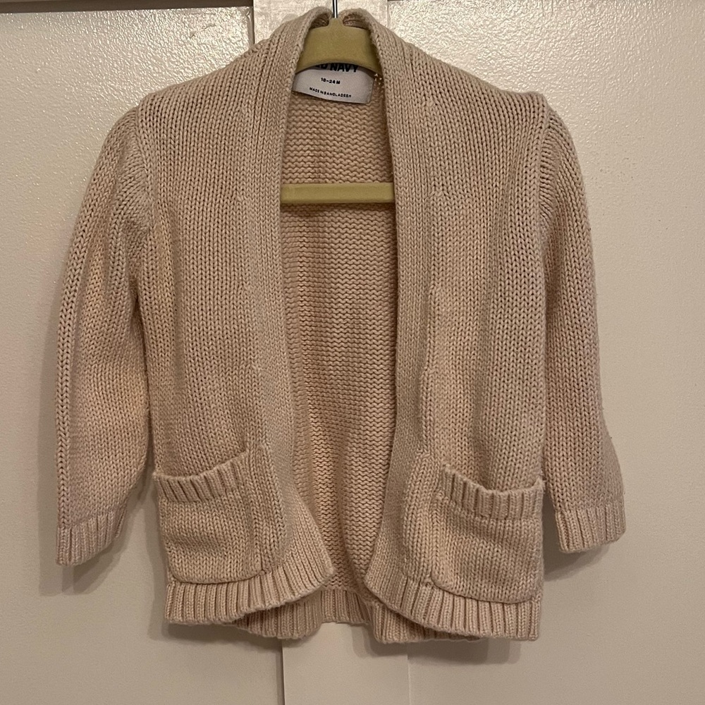 Old Navy Knit Cardigan 18-24M